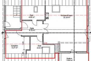 Helle 2,5-Zimmer Wohnung mit Balkon, neuer Küche und Einbauschränken in Leopoldshöhe – Rehweg 6, 33818 Leopoldshöhe – Vorschaubild 18
