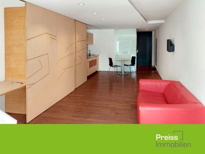 Für ruhigen Mieter: Herzige 1-Zimmerwohnung mit Terrasse und Tiefgarage