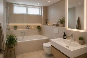  Top Lichtdurchflutete 3-Zimmer-Wohnung mit hochwertige Ausstattung, Einbauküche & TG-Stellplatz – Vilniusstraße 9, 80992 Moosach-Bahnhof, München – Vorschaubild 5