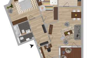 Geräumige Dachgeschoss-Wohnung mit Loggia und Garage in ruhiger Anliegerstraße! – Die vollständige Adresse der Immobilie erhältst du vom Anbieter., 46149 Schwarze Heide, Oberhausen – Vorschaubild 14