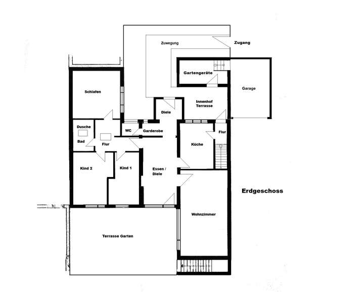 Grundriss Erdgeschoss