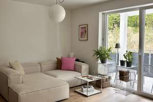 Neubau: Moderne 2,5-Zi.-Whg. mit Gartenbalkon & TG