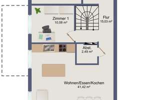 Familienfreundliche 5,5-Zi.-Maisonette in Ergenzingen - Balkon, TG-Stellplatz, ruhige Lage – Gäustraße 24, 72108 Rottenburg am Neckar – Vorschaubild 16