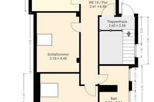Lichtdurchflutete Dachgeschosswohnung mit Charme, Weitblick und hohem Wohnkomfort – Die vollständige Adresse der Immobilie erhältst du vom Anbieter., 51373 Wiesdorf, Leverkusen – Vorschaubild 6