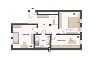 Zwei Ebenen, ein Zuhause | Fernwärme | Balkon | Abstellraum | Keller – 4317 Reudnitz-Thonberg, Leipzig – Vorschaubild 21