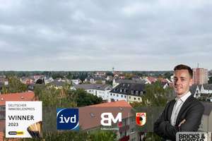 Vermietete 3 ZKB mit Balkon in Haunstetten – Die vollständige Adresse der Immobilie erhältst du vom Anbieter., 86179 Haunstetten-West, Augsburg – Vorschaubild 1