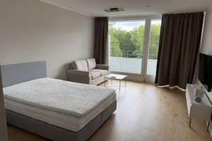 Bezugsfertiges möbliertes 1-Zi. Appartement am Englischen Garten,  frisch saniert – Osterwaldstr. 73, 80805 Alte Heide-Hirschau, München – Vorschaubild 8