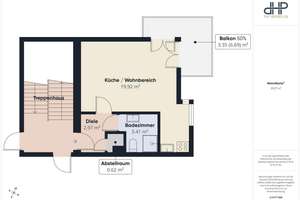 Kompakte Eigentumswohnung mit Balkon und Stellplatz – gepflegte Wohnanlage im Hopfengarten – Die vollständige Adresse der Immobilie erhältst du vom Anbieter., 39120 Hopfengarten, Magdeburg – Vorschaubild 3
