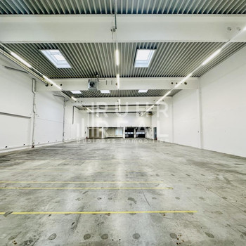 Repräsentativer Hallen-/ Bürokomplex | Rampe & ebenerdig | direkt am Flughafen