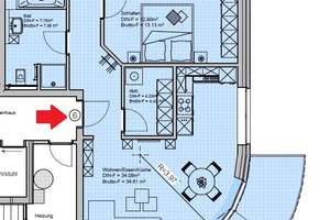 Schöne 2-Zimmer-Dachgeschosswohnung mit Balkon – Wangerooger Straße 2, 26131 Eversten, Oldenburg (Oldenburg) – Vorschaubild 10