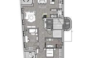 PRIVATLIFT IN DIE WOHNUNG, 2 BALKONE & EINE LUXUSEINBAUKÜCHE - AUSSERGEWÖHNLICHER WOHNSTIL AUF 120M² – Die vollständige Adresse der Immobilie erhältst du vom Anbieter., 38102 Östliches Ringgebiet, Braunschweig – Vorschaubild 19