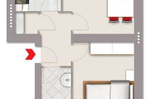 Vermietete 2-Zimmer-Hochparterrewohnung in Alt-Mariendorf – Die vollständige Adresse der Immobilie erhältst du vom Anbieter., 12105 Wannsee, Berlin – Vorschaubild 12
