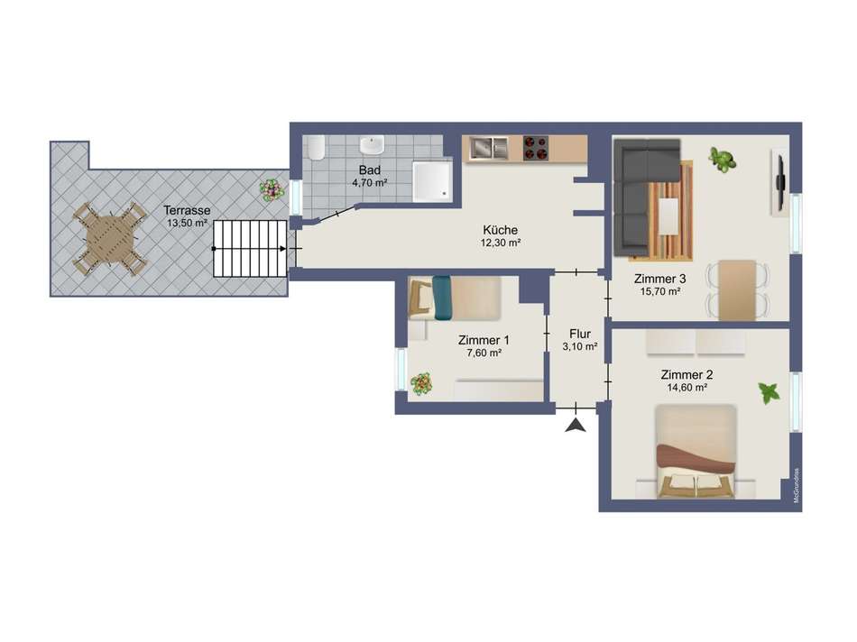 Wohnung 2 EG