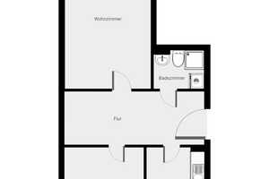 „Einziehen und abschalten: Großzügige 2-Zimmer-Wohnung mit Duschbad.“ – An der Kotsche 20, 4207 Leipzig – Vorschaubild 13