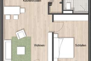 Seniorengerechtes Servicewohnen 2 Raum Wohnung "Leben in Bottrop" – Lehmkuhler Straße 46, 46242 Lehmkuhle, Bottrop – Vorschaubild 4