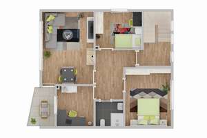 ! 207 m² Wohn-und Nutzfläche ! Freistehendes Einfamilienhaus mit 2 Garagen in Lengsdorf – Im Ellig 73x, 53127 Lengsdorf, Bonn – Vorschaubild 14