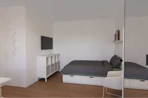 Neubau TOP WG-Zimmer im Herzen von Aachen, teilmöbliert oder vollmöbliert – Ottostraße 55, 52070 Aachen – Vorschaubild 3
