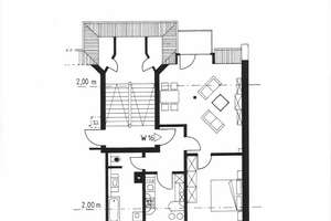2 Raum-Dachgeschosswohnung mit Balkon u. Blick ins Grüne – Dimpfelstraße 17, 4347 Schönefeld-Abtnaundorf, Leipzig – Vorschaubild 2