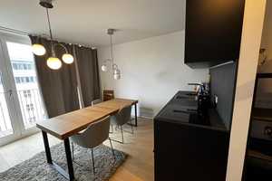 Nachmieter gesucht: Exklusives 1-Zimmer-Apartment (38,56 m²) im „Van B“, möbliert nach Vereinbarung – Infanteriestraße 14a, 80797 München – Vorschaubild 2