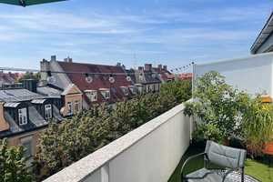 Über den Dächern von Schwabing - top saniertes 1-Zi-Penthouse-Dachterrassen-Apartment - Vermietet! – München – Vorschaubild 15