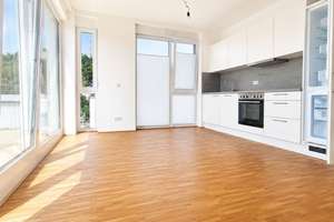 Moderne 2-Zimmer-Dachgeschosswohnung mit großzügiger Dachterrasse & Einbauküche