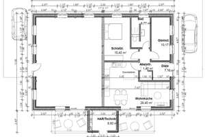 Ebenerdige Neubau-Doppelhaushälfte in ruhiger, zentrumsnaher Lage – Die vollständige Adresse der Immobilie erhältst du vom Anbieter., 25917 Leck – Vorschaubild 4