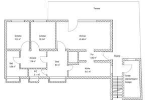 3,5-Zimmer-Wohnung mit großer Terrasse, Garage und Küche – Bremer Straße 69, 42109 Uellendahl-Katernberg, Wuppertal – Vorschaubild 29