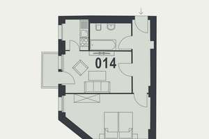 Gemütliche 2-Zimmer-Altbauwohnung mit Balkon im grünen Steglitz-Zehlendorf – mit Eigennutzoption! – Gélieustraße 10, 12203 Lichterfelde, Berlin – Vorschaubild 2