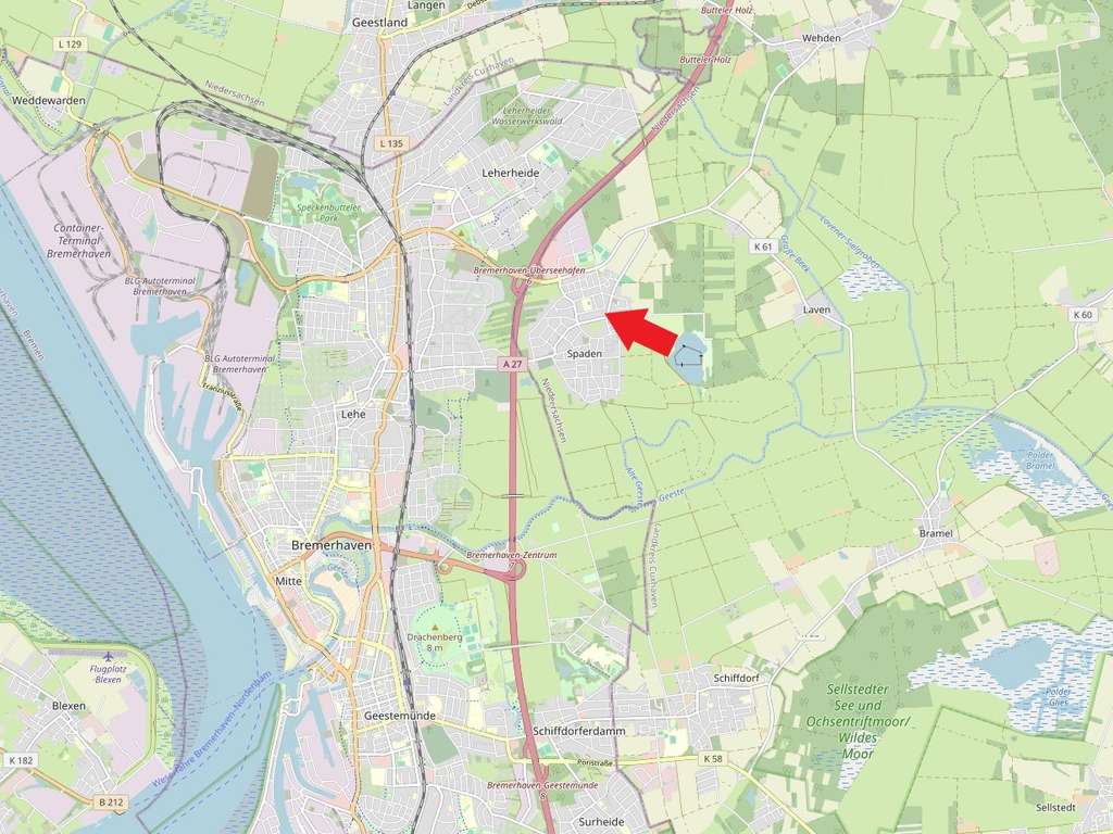 Immobilie in Schiffdorf - Zweifamilienhaus mit großem Grundstück und Garage in Spaden - Bild 3