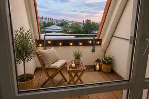 2-Zimmer-Dachgeschosswohnung mit Loggia und Tiefgaragen- Stellplatz – Döringstraße 11, 4357 Mockau-Süd, Leipzig – Vorschaubild 4