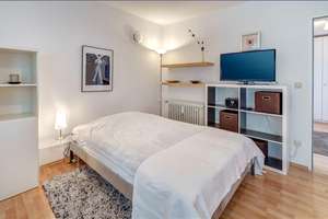Möbliert: Möblierte 1-Zimmer-Wohnung mit schönem Balkon – Die vollständige Adresse der Immobilie erhältst du vom Anbieter., 81927 Englschalking, München – Vorschaubild 3