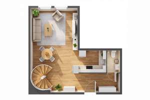 Erstbezug nach hochwertiger Renovierung und Möblierung | Maisonettewohnung | Einbauküche | Balkon – Die vollständige Adresse der Immobilie erhältst du vom Anbieter., 4155 Gohlis-Süd, Leipzig – Vorschaubild 16