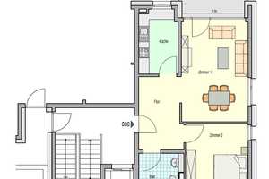 Neubau 2 Zimmerwohnung mit Loggia und Tiefgaragenstellplatz – Steckfeldstr. 43, 70599 Stuttgart – Vorschaubild 5