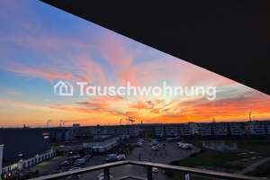 Tauschwohnung: Einzimmerwohnung Neubau mit Tiefgarage und Südbalkon
