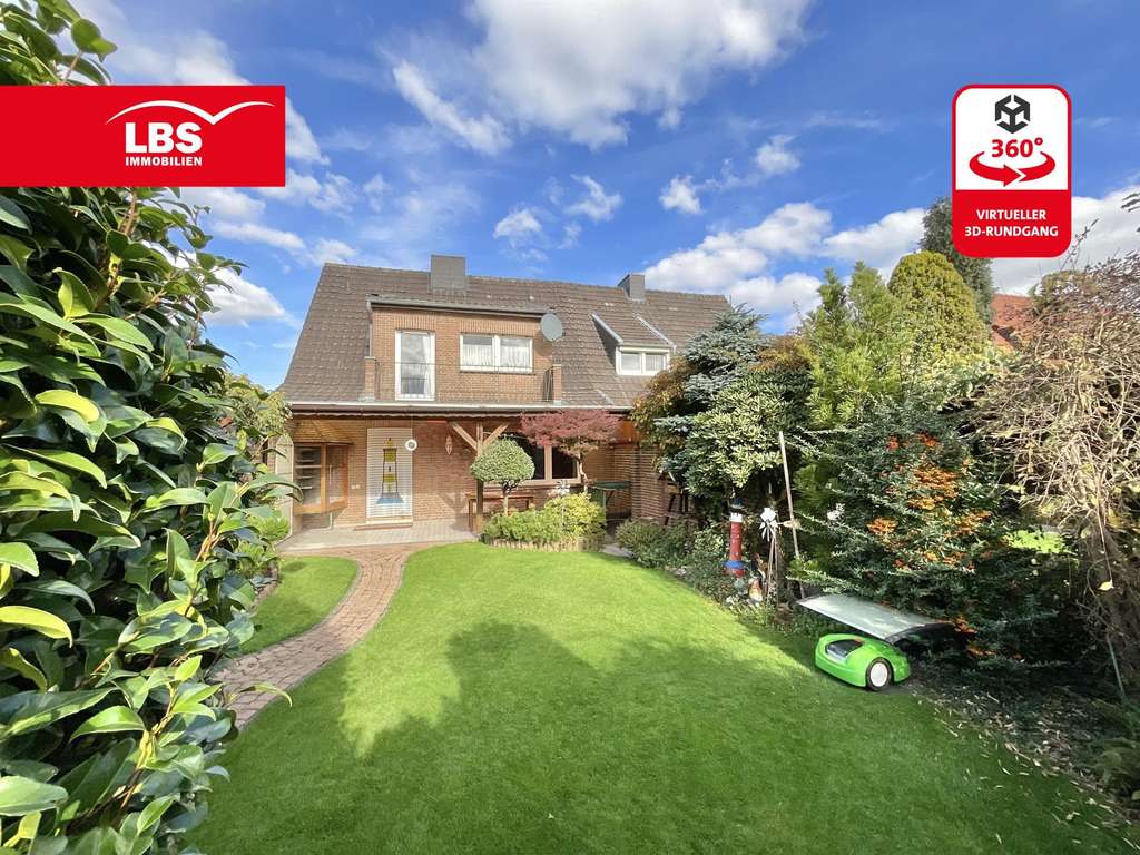 Familienfreundliche Doppelhaushälfte mit Garten in der Klever Oberstadt