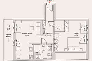 Smarter Wohnen: 2-Zimmer-Wohnung mit Balkon und Blick über Leipzig im Erstbezug – Johann-Eck-Straße 4, 4315 Neustadt-Neuschönefeld, Leipzig – Vorschaubild 8