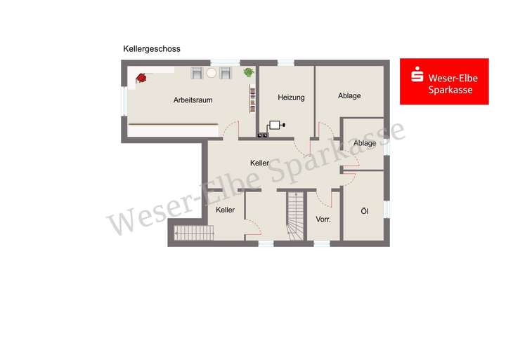 Grundriss Kellergeschoss