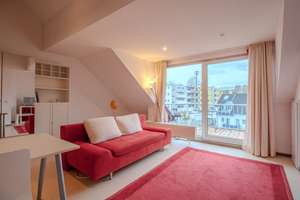 Schöne, möblierte 1-Zimmer-DG-Wohnung mit Balkon, Ortzentrum Poppelsdorf – Die vollständige Adresse der Immobilie erhältst du vom Anbieter., 53115 Poppelsdorf, Bonn – Vorschaubild 7