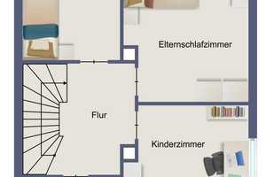 Familiengerechte Doppelhaushälfte mit Garage, Fernwärmeheizung, in beliebter Wohnlage samt sehr gute – Mannheim – Vorschaubild 4
