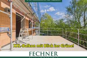 Traumhafte Wohnung mit XXL-Balkon, Blick ins Grüne, in ruhiger Lage am Ende einer Sackgasse!