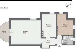 Vollmöbliertes 2-Zimmer-Apartment am Großen Garten – Die vollständige Adresse der Immobilie erhältst du vom Anbieter., 1277 Gruna, Dresden – Vorschaubild 10