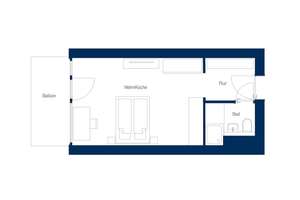 Kernsaniertes 1-Zimmer Apartment in Frankfurt-Sachsenhausen! – 60598 Sachsenhausen-Süd, Frankfurt am Main – Vorschaubild 5