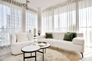 Erstbezug: 2-Zimmer-Apartment mit Küche, Süd-Balkon & 24/7 Concierge im Europaviertel – Europa-Allee 11, 60327 Gallus, Frankfurt am Main – Vorschaubild 3