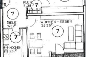 Renovierte 2-Zimmer-Eigentumswohnung mit neuer Küche & großem Süd-Loggia-Balkon – Waldgartenweg 2, 68219 Rheinau, Mannheim – Vorschaubild 16