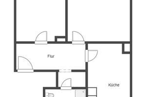2- Raumwohnung in einem denkmalgeschützten Mehrfamilienhaus von Schlosschemnitz mit Balkonpotenzial – Die vollständige Adresse der Immobilie erhältst du vom Anbieter., 9113 Schloßchemnitz, Chemnitz – Vorschaubild 9