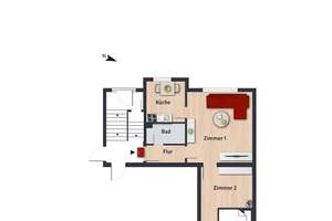 2-Zimmer-Wohnung sucht Nachmieter mit WBS // EG links - WBS erforderlich! – Laagbergstr. 68, 38440 Hohenstein, Wolfsburg – Vorschaubild 14
