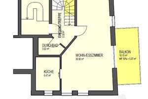 Helle Maissonette-Wohnung in Mainnähe in Aschaffenburg-Obernau – Hauptstr. 31, 63743 Obernau, Aschaffenburg – Vorschaubild 4