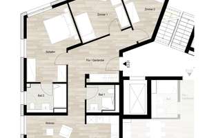 *Jetzt Umzugsbonus sichern* Helle 4-Zimmer-Wohnung mit Loggia und zwei Bädern – ideal für Familien – Happelstraße 45, 74074 Heilbronn, Heilbronn – Vorschaubild 23