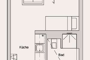 Schöne Wohnung: günstig geschnittene 1-Zimmer-Wohnung mit Einbauküche im Erstbezug – Johann-Eck-Straße 4, 4315 Neustadt-Neuschönefeld, Leipzig – Vorschaubild 5