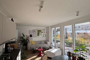 Modern 2-Room Apartment with Terrace & Garden (Befristet Jan-Dec26)) – Die vollständige Adresse der Immobilie erhältst du vom Anbieter., 80337 Am Schlachthof, München – Vorschaubild 1